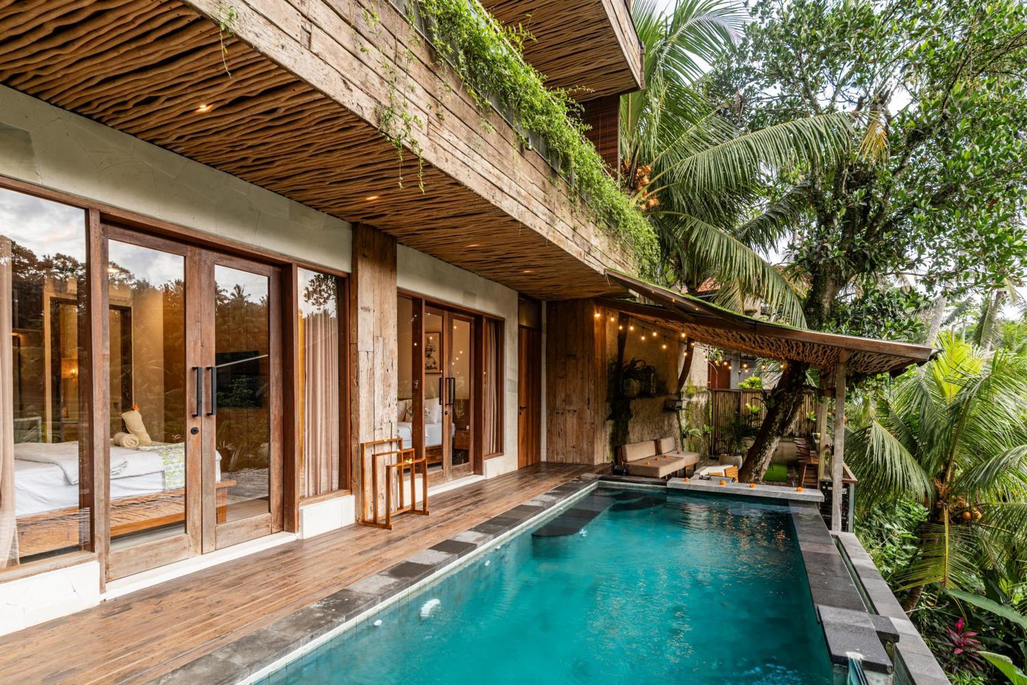 Ubud Riverside Villa Exterior foto