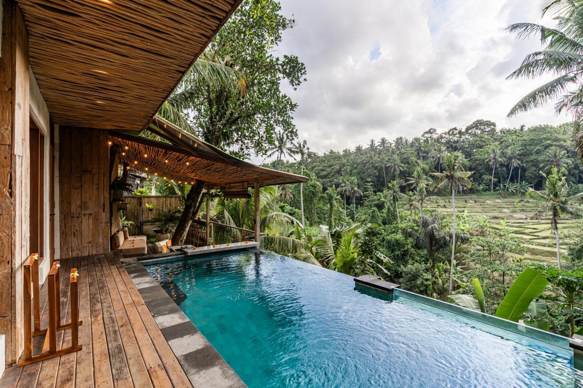 Ubud Riverside Villa Exterior foto